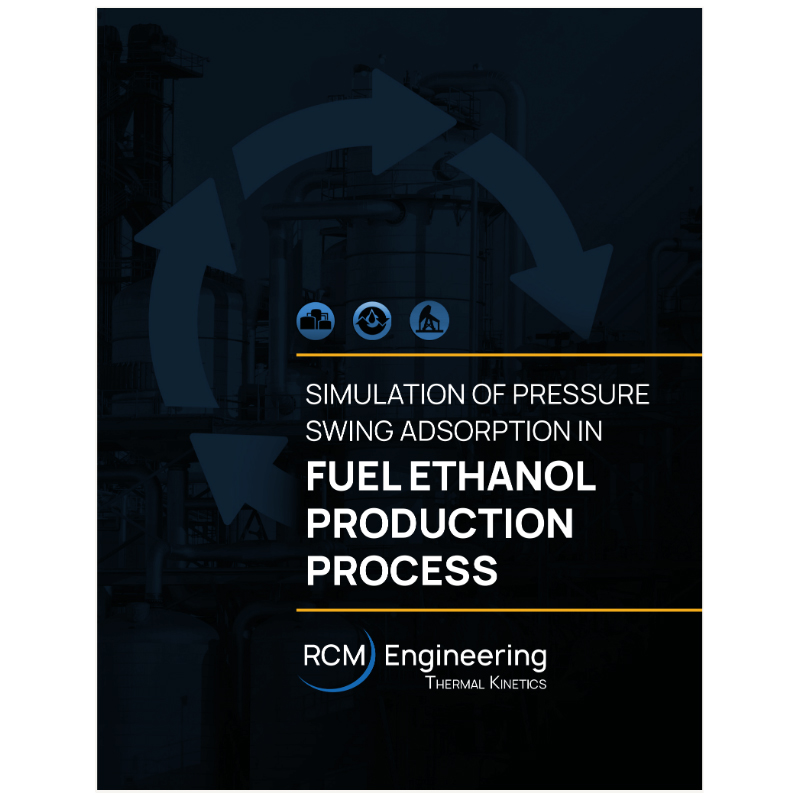 Simulation of Pressure Swing Adsorption in Fuel Ethanol Production Process eBook 3D cover